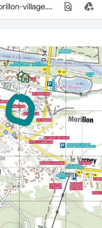 Apartament Studio Du Lac Bleu Morillon Zewnętrze zdjęcie